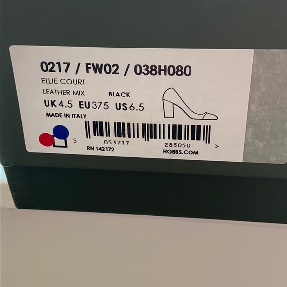 Hobbs Suede Block Heels NWT 6.5 - Picture 6 of 6